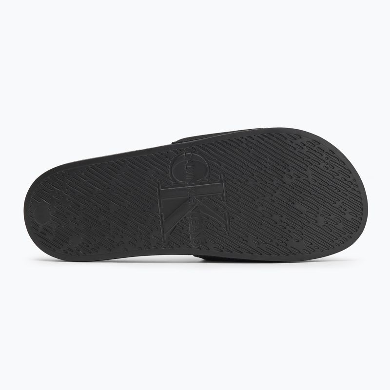 Klapki męskie Calvin Klein YM0YM01282 HF Mono CV triple black 4