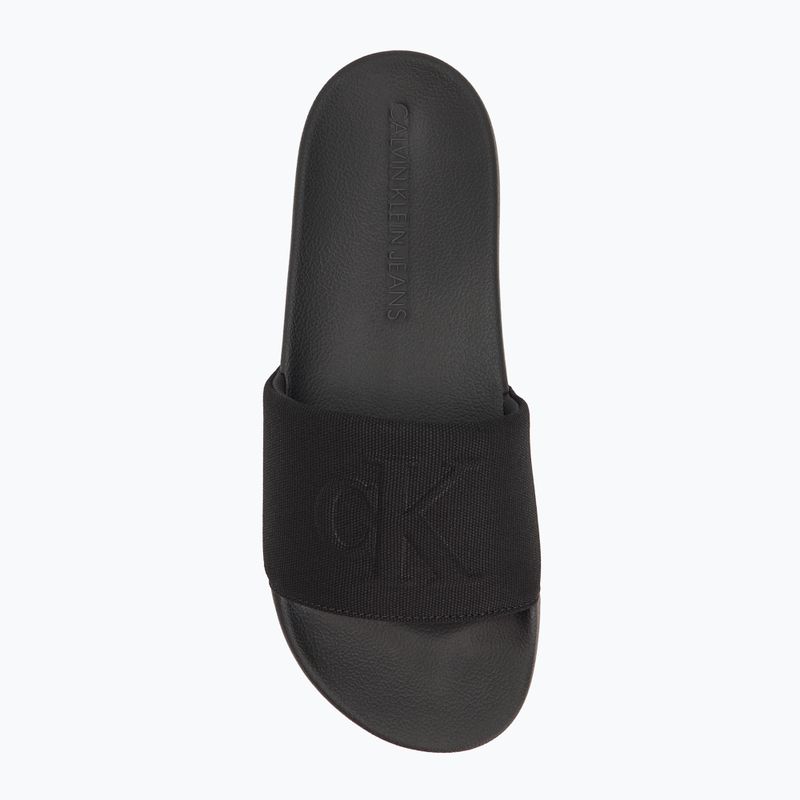 Klapki męskie Calvin Klein YM0YM01282 HF Mono CV triple black 5