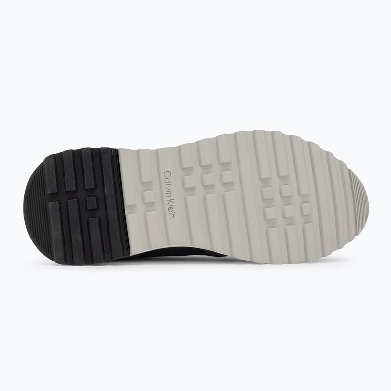 Buty męskie Calvin Klein HM0HM01714 Low Top Lace Up Repreve Mix formal gray/eggshell/creamy white 4