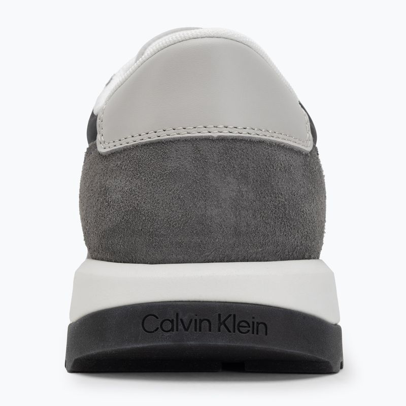 Buty męskie Calvin Klein HM0HM01714 Low Top Lace Up Repreve Mix formal gray/eggshell/creamy white 6