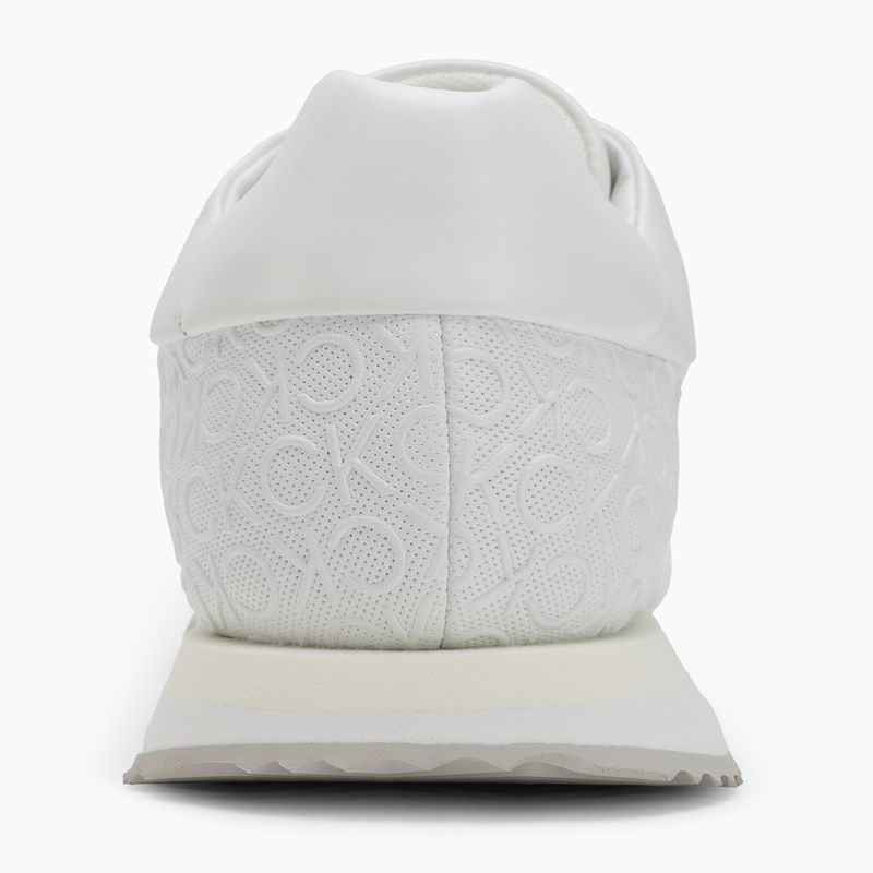 Buty damskie Calvin Klein HW0HW02574 Runner Lace Up Mono Pu triple bright white 6