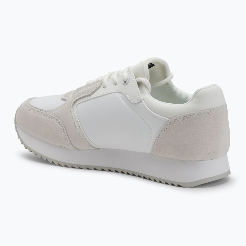 Buty damskie Calvin Klein YW0YW01644 Runner Laceup Sock Mg Nylon Mix Bright white/black 3