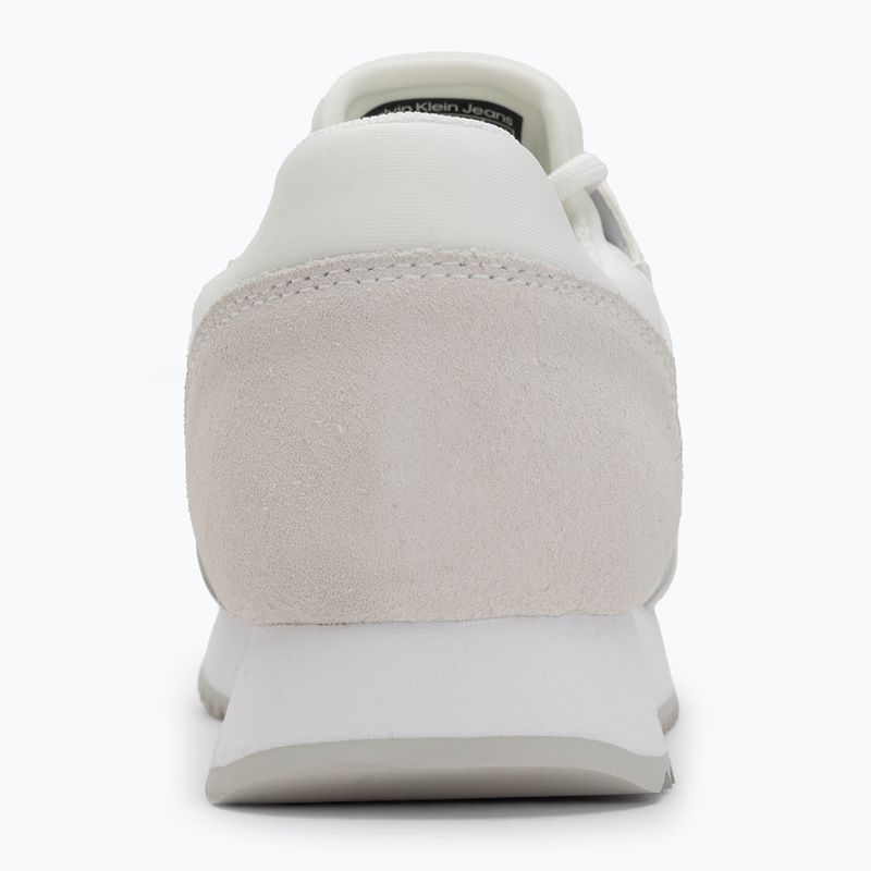 Buty damskie Calvin Klein YW0YW01644 Runner Laceup Sock Mg Nylon Mix Bright white/black 6