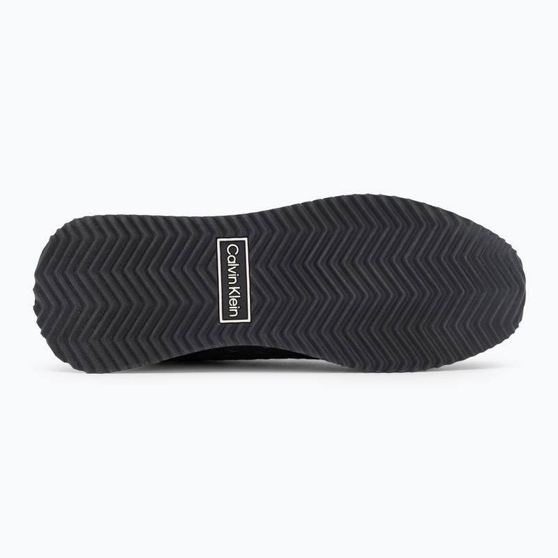 Buty damskie Calvin Klein HW0HW02574 Runner Lace Up Mono Pu ck black 4