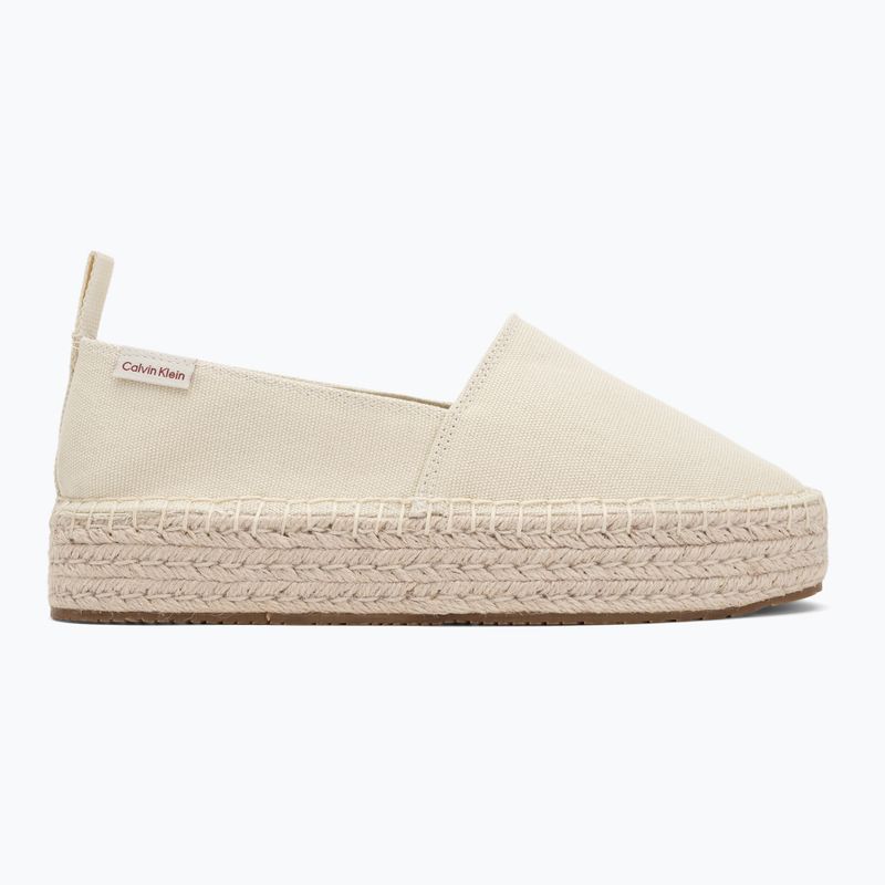 Espadryle damskie Calvin Klein YW0YW01871 Platform ML CS pistachio 2