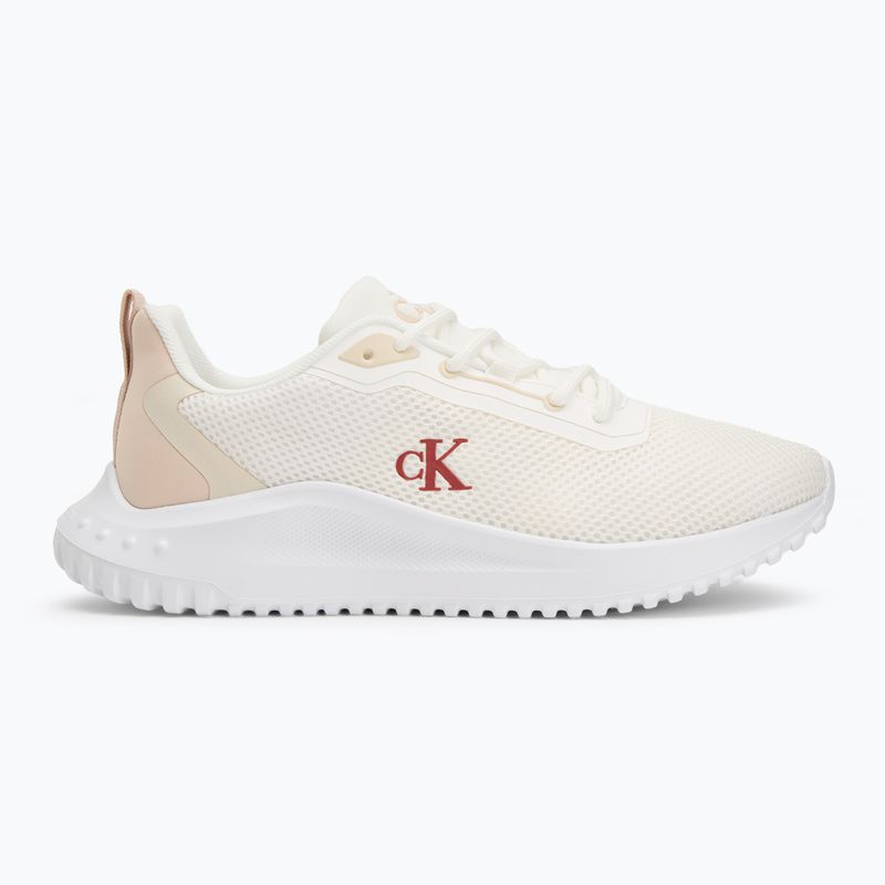 Buty damskie Calvin Klein YW0YW01851 Eva Runner L-Up Mix Mesh Logo Ck bright white/black 2