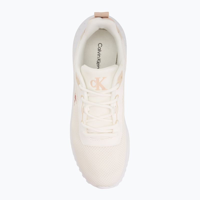 Buty damskie Calvin Klein YW0YW01851 Eva Runner L-Up Mix Mesh Logo Ck bright white/black 5