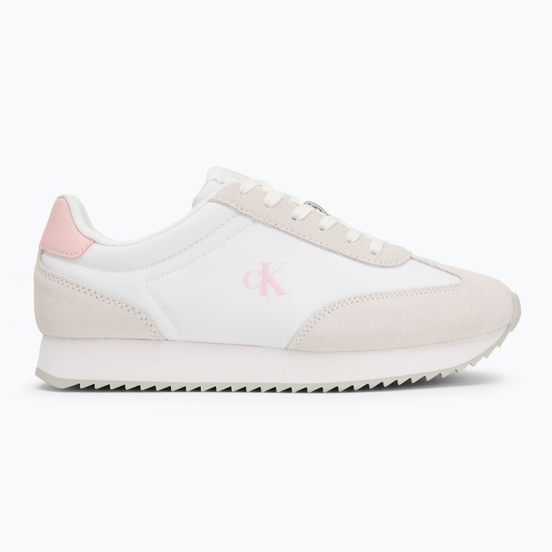 Buty damskie Calvin Klein YW0YW01828 Caleup Mg Nylon Mix Bright white/sweet pink 2