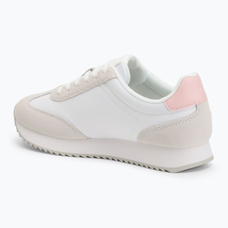 Buty damskie Calvin Klein YW0YW01828 Caleup Mg Nylon Mix Bright white/sweet pink 3