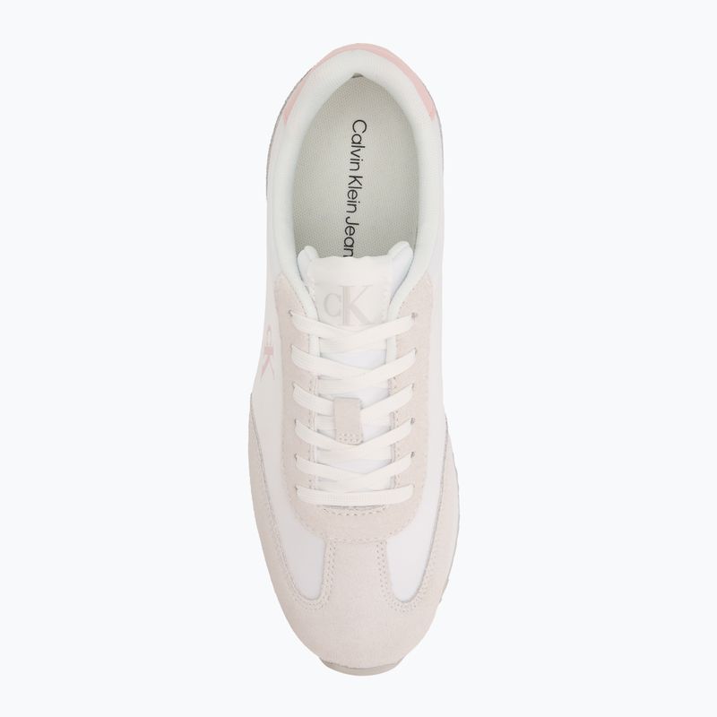 Buty damskie Calvin Klein YW0YW01828 Caleup Mg Nylon Mix Bright white/sweet pink 5