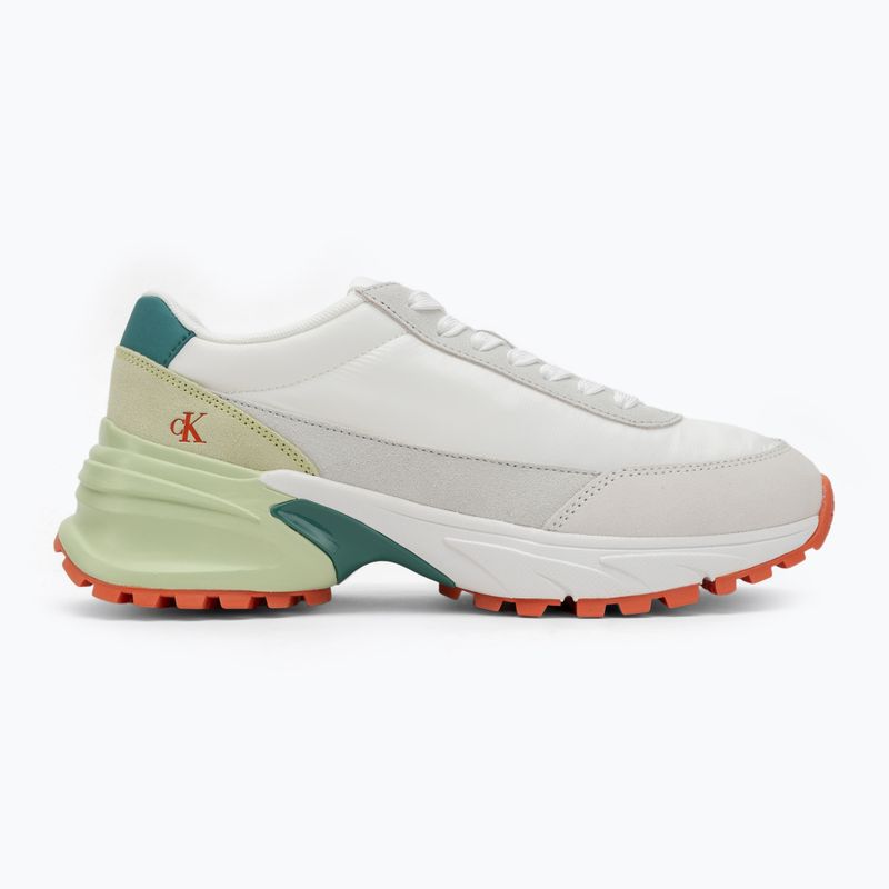 Buty damskie Calvin Klein YW0YW01852 Hike Runner Mg Nylon Mix bright white/oyster mushwroom 2