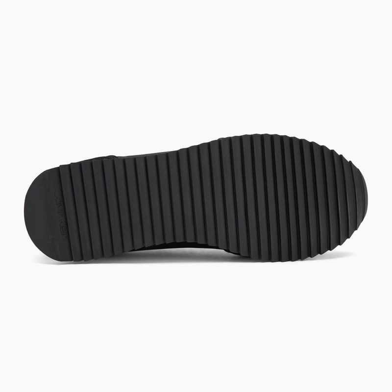 Buty damskie Calvin Klein YW0YW01644 Runner Laceup Sock Mg Nylon Mix black 4