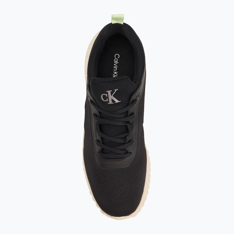 Buty damskie Calvin Klein YW0YW01855 Eva Runner Sock Mg Tech Mix black/pistachio/white jade 5
