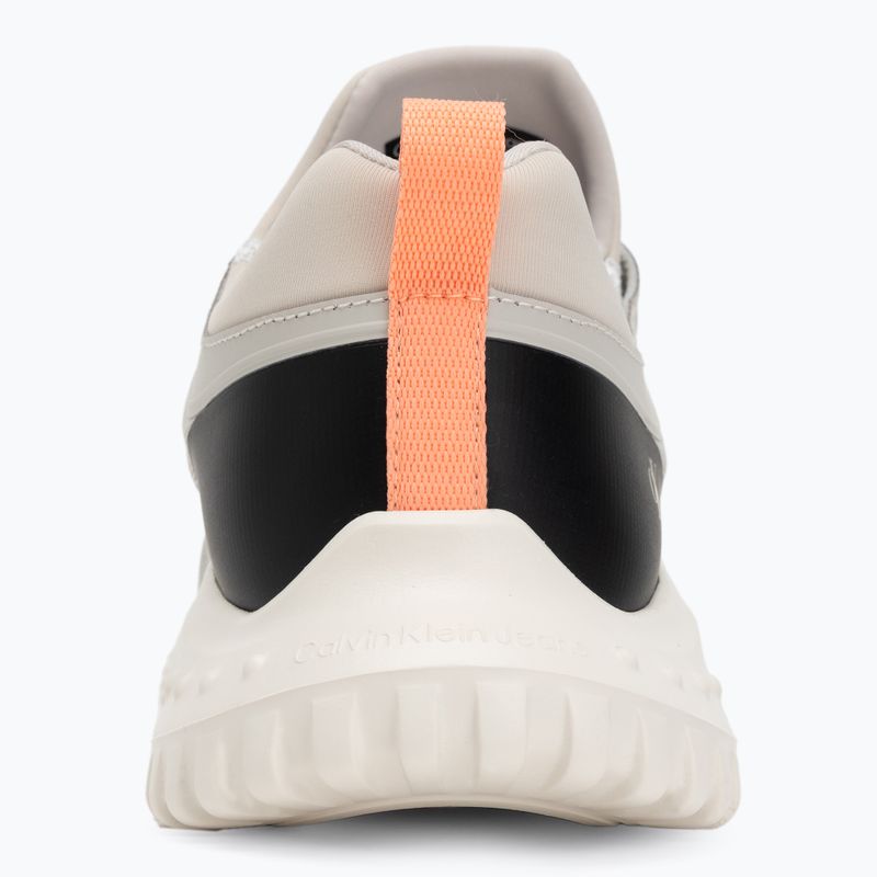 Buty damskie Calvin Klein YW0YW01855 Eva Runner Sock Mg Tech Mix monstruck/creamy white/orange 6