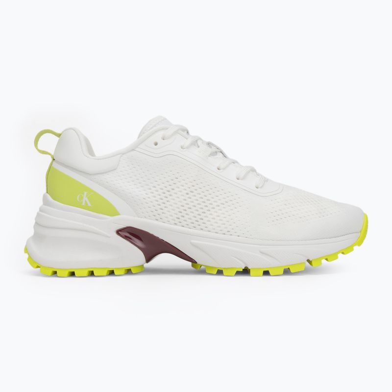 Buty damskie Calvin Klein YW0YW01856 Hike Runner Mg Tech Knit bright white wild lime/andora 2