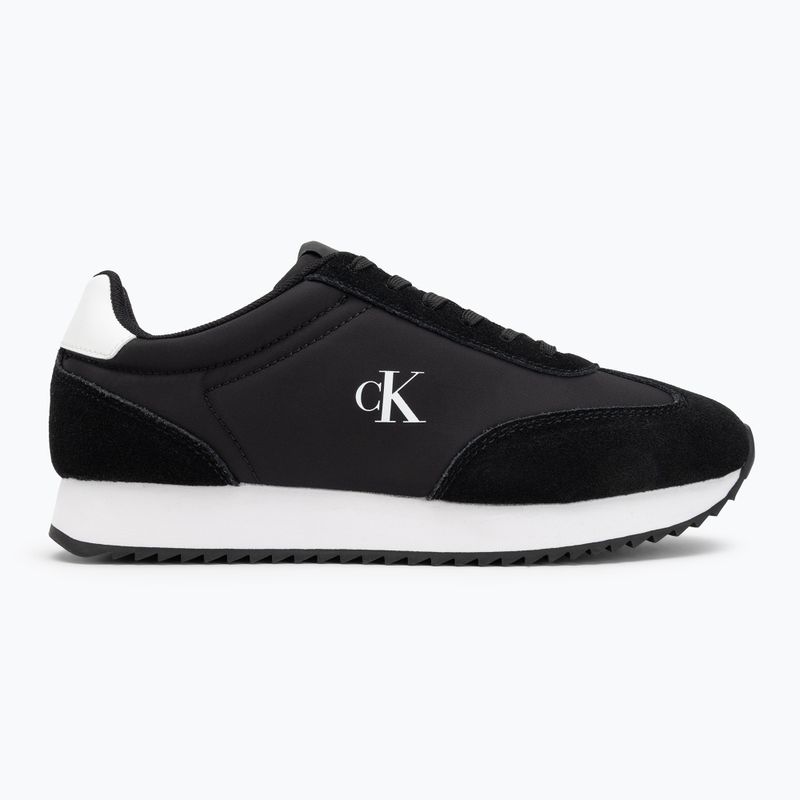 Buty damskie Calvin Klein YW0YW01828 Caleup Mg Nylon Mix Black/Bright white 2