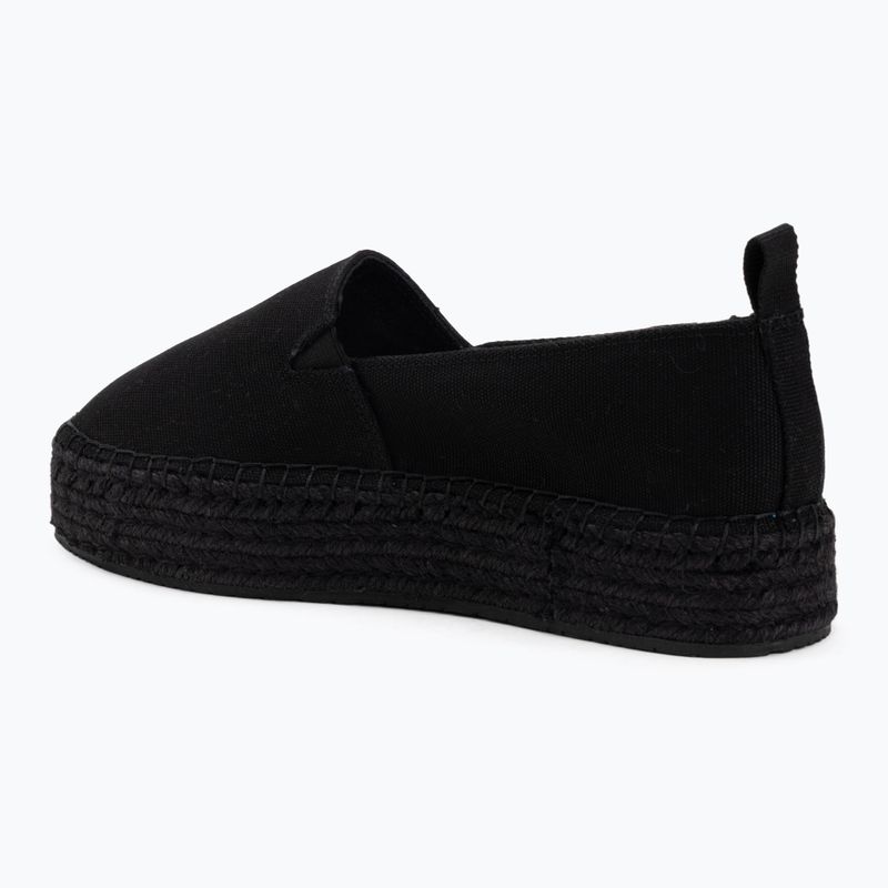 Espadryle damskie Calvin Klein YW0YW01871 Platform ML CS ck black 3
