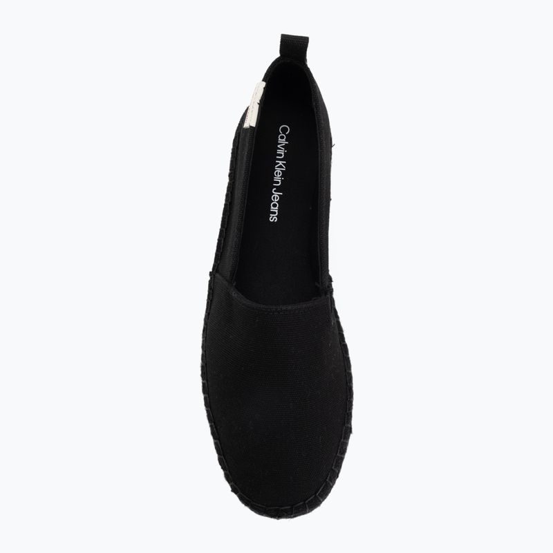 Espadryle damskie Calvin Klein YW0YW01871 Platform ML CS ck black 5