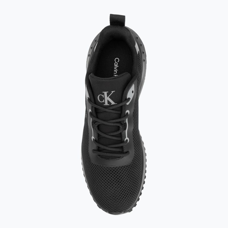 Buty damskie Calvin Klein YW0YW01851 Eva Runner L-Up Mix Mesh Logo Ck black/mockingbird 5