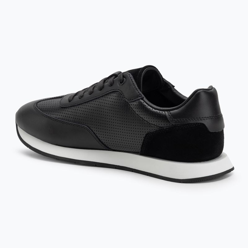 Buty męskie Calvin Klein HM0HM01871 Low Prof Runn Laceup Perf Lth black/bright white 3