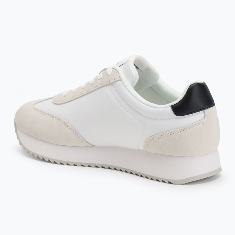 Buty męskie Calvin Klein YM0YM01325 Retro Runner Lace Up Ny-Su bright white/black 3