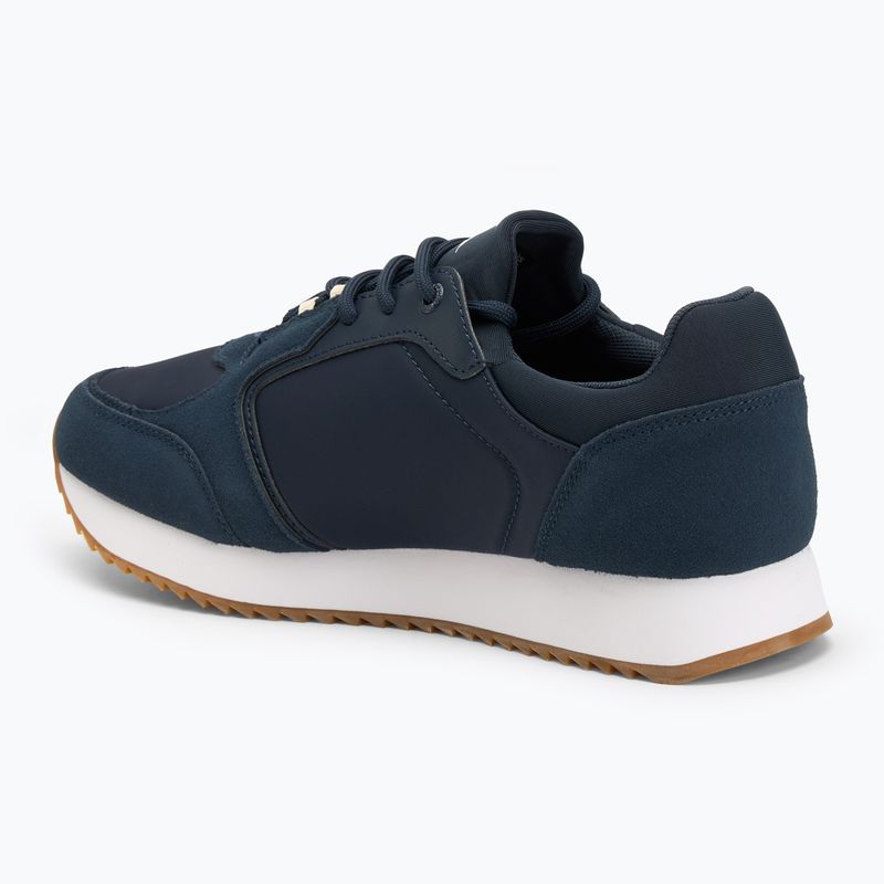 Buty męskie Calvin Klein YM0YM01326 Retro Runner Sock Lace Up Ny-Su Calvin navy/bright white/gum 3