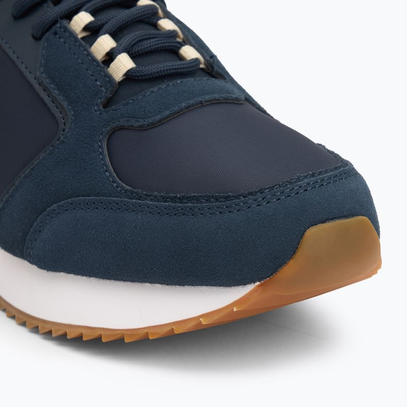 Buty męskie Calvin Klein YM0YM01326 Retro Runner Sock Lace Up Ny-Su Calvin navy/bright white/gum 7