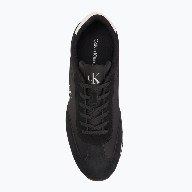 Buty męskie Calvin Klein YM0YM01325 Retro Runner Lace Up Ny-Su black/bright white 5