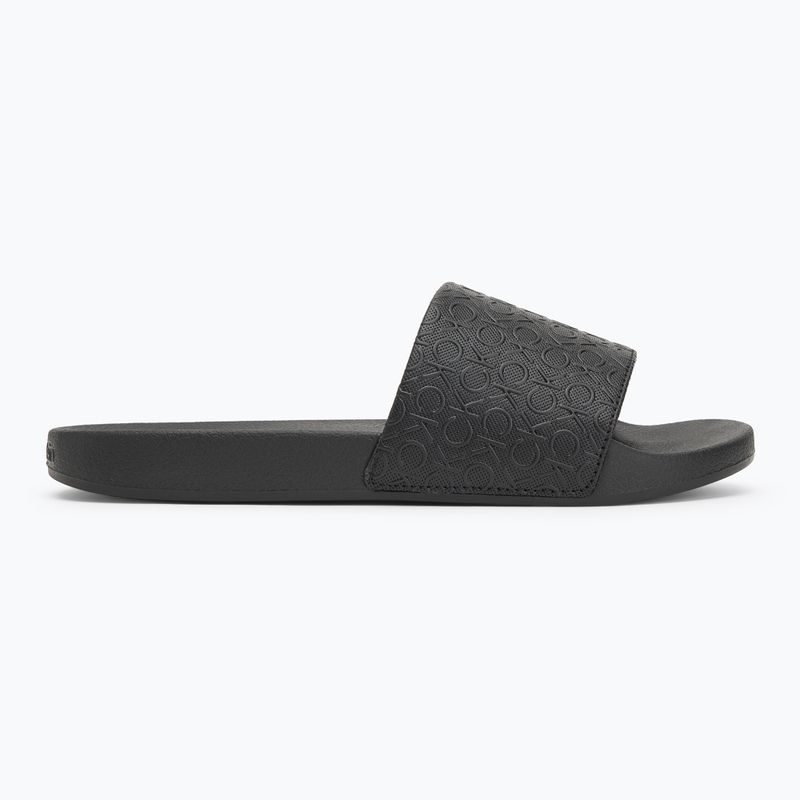 Klapki damskie Calvin Klein HW0HW02541 Pool Slide Mono ck black 2