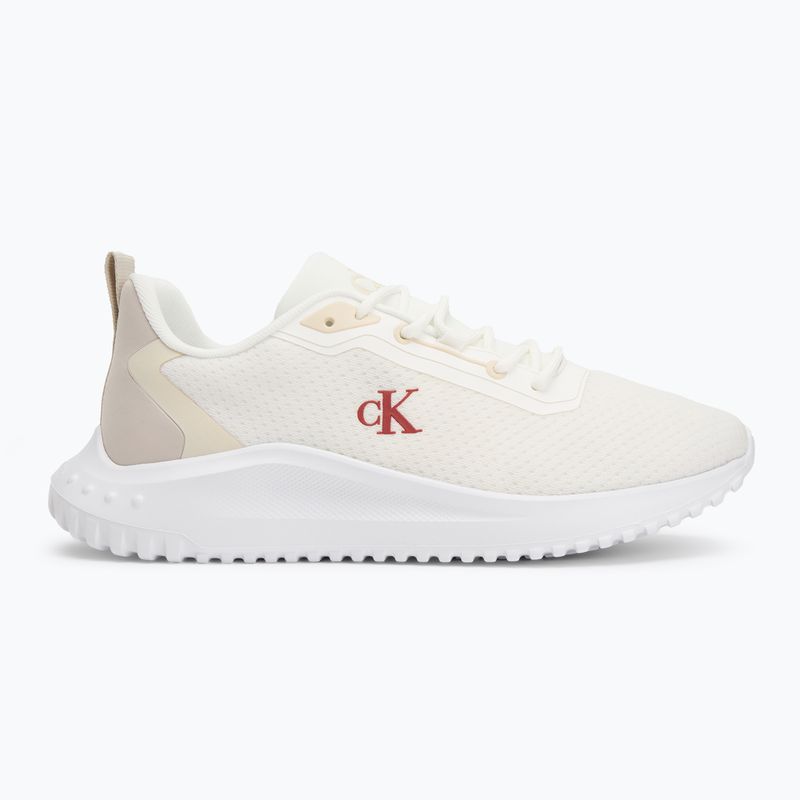 Buty męskie Calvin Klein YM0YM01285 Hike Runner Mix Mesh bright white/moonstruck/tandoori 2