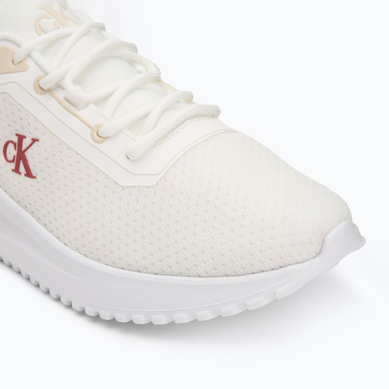 Buty męskie Calvin Klein YM0YM01285 Hike Runner Mix Mesh bright white/moonstruck/tandoori 7