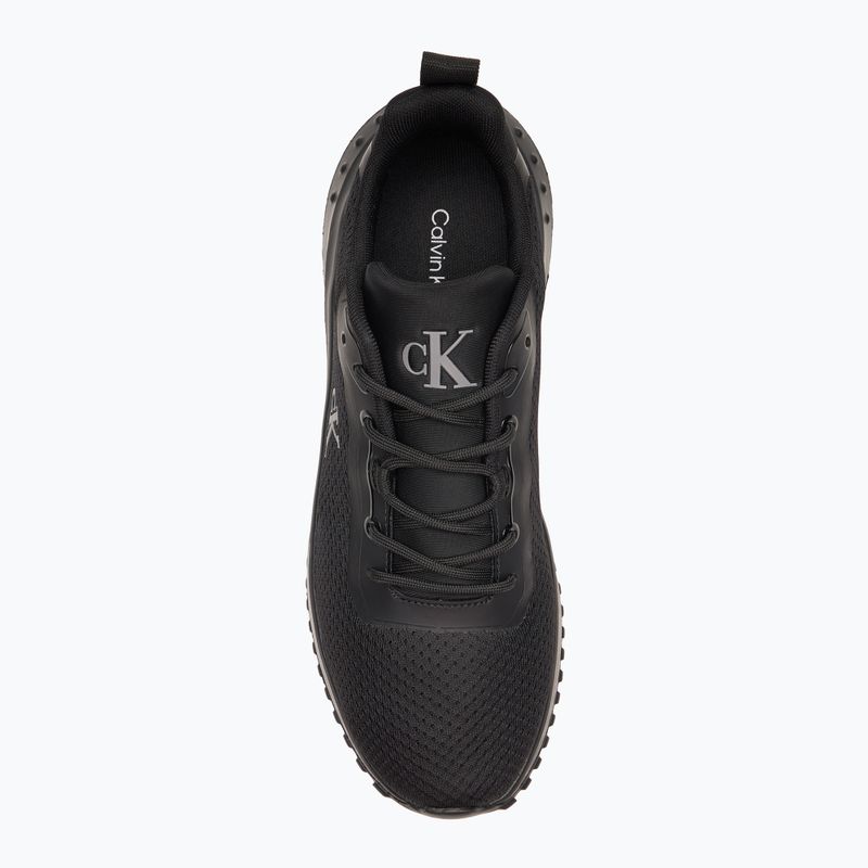 Buty męskie Calvin Klein YM0YM01285 Hike Runner Mix Mesh triple black 5