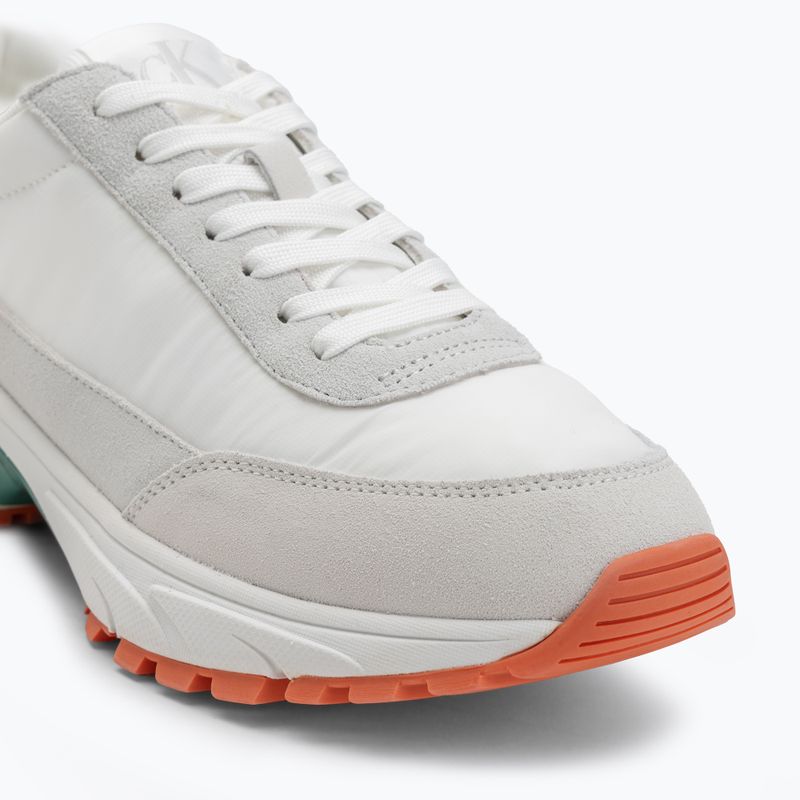 Buty męskie Calvin Klein YM0YM01292 Hike Runner Casual Ny-Su bright white/wild green/tigerilily 7