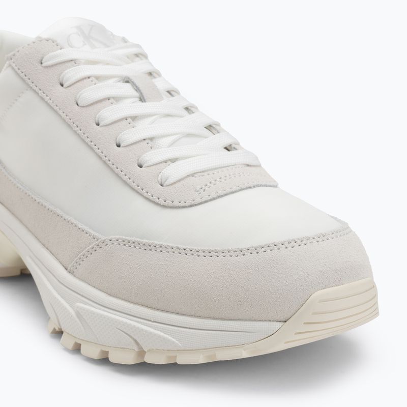 Buty męskie Calvin Klein YM0YM01292 Hike Runner Casual Ny-Su triple bright white 7