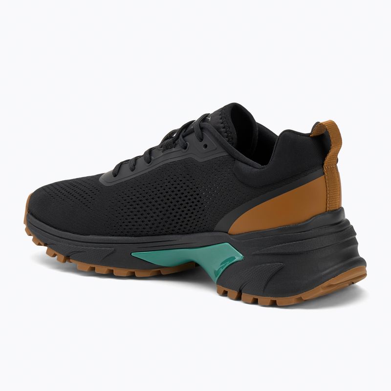 Buty męskie Calvin Klein YM0YM01284 Hike Runner Tech Knit ck black/grain brown/wild green 3