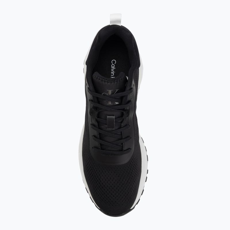 Buty męskie Calvin Klein YM0YM01284 Hike Runner Tech Knit black/bright white 5