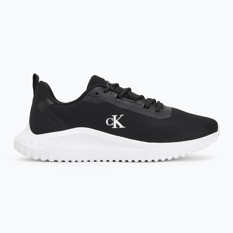 Buty męskie Calvin Klein YM0YM01285 Hike Runner Mix Mesh black/bright white 2