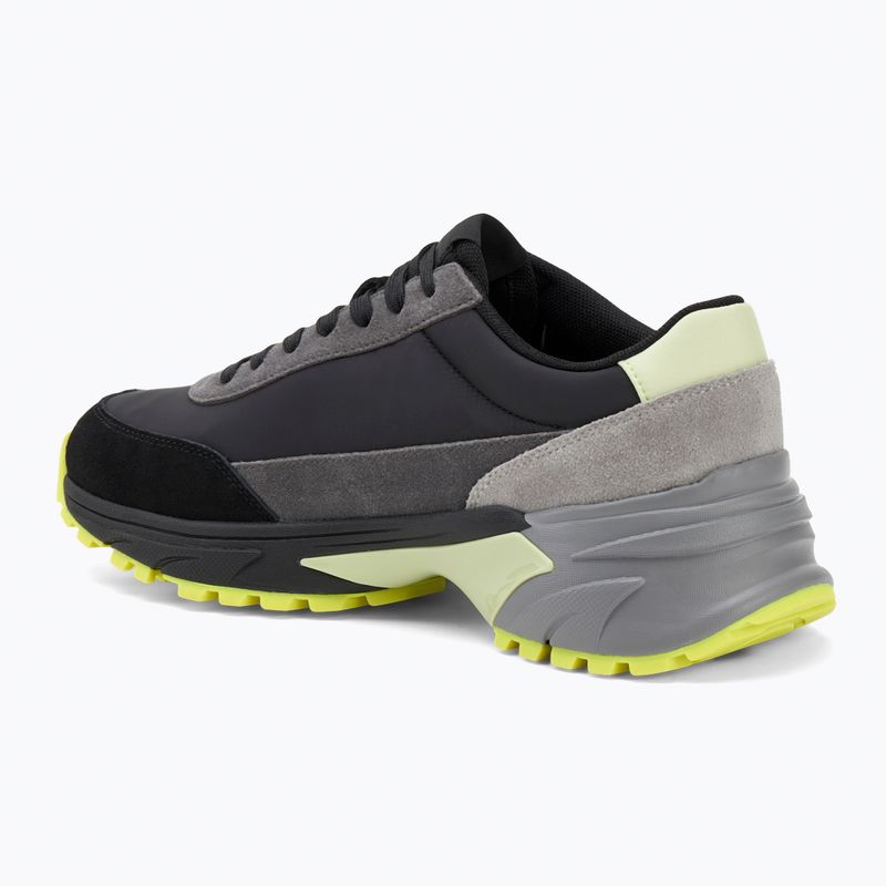 Buty męskie Calvin Klein YM0YM01292 Hike Runner Casual Ny-Su ck black/granite grey/wild lime 3