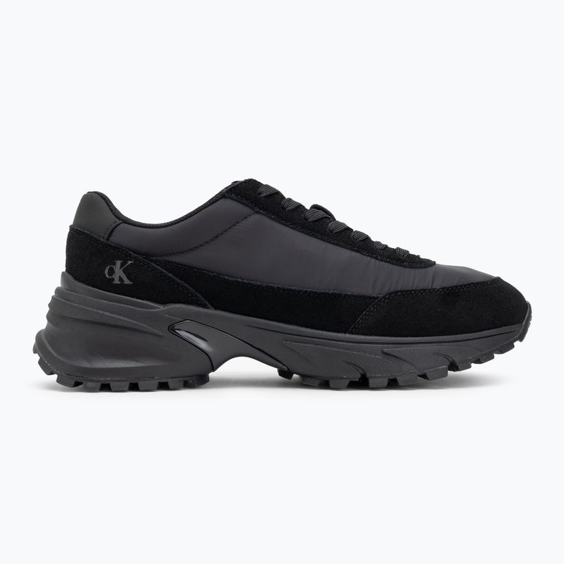 Buty męskie Calvin Klein YM0YM01292 Hike Runner Casual Ny-Su triple black 2