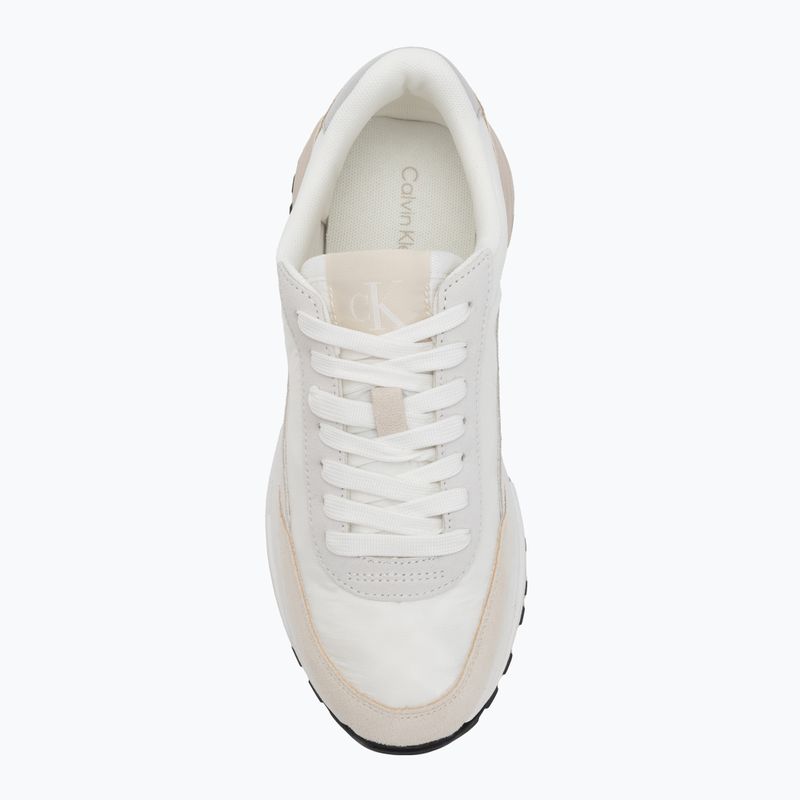 Buty damskie Calvin Klein Hike Runner Mg Nylon Perl bright white/silver creamy 5