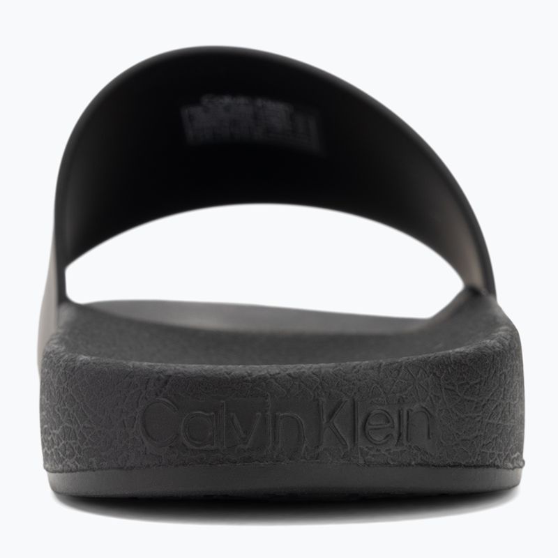 Klapki męskie Calvin Klein HM0HM00455 Pool Slide Rubber black 6