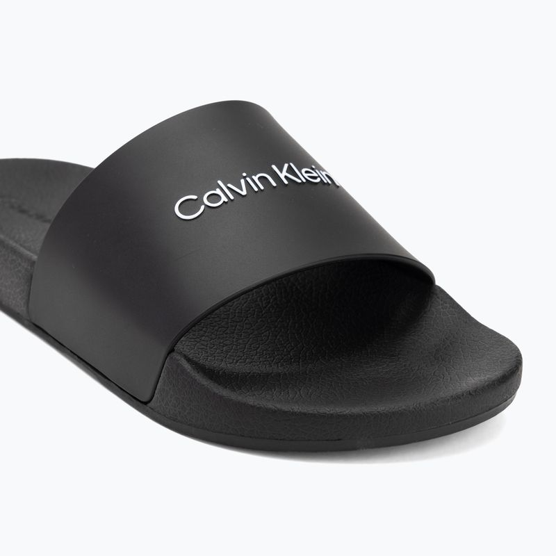 Klapki męskie Calvin Klein HM0HM00455 Pool Slide Rubber black 7