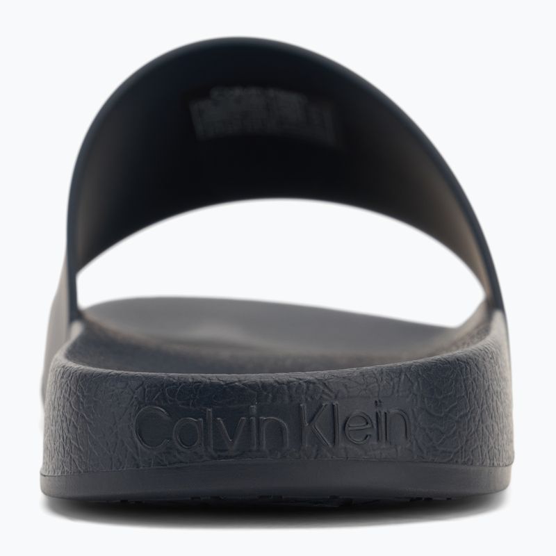 Klapki męskie Calvin Klein HM0HM00455 Pool Slide Rubber navy 6