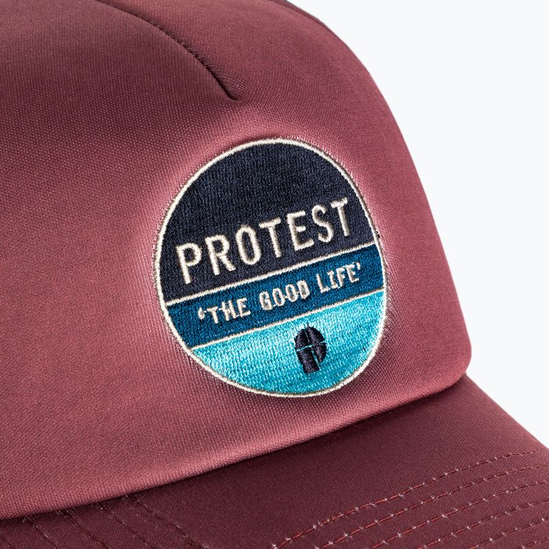 Czapka z daszkiem męska Protest Prtlasia roan rougebordeaux 5