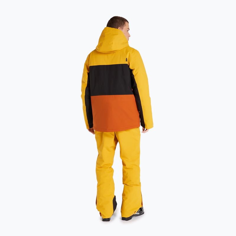 Kurtka narciarska męska Protest Prtgooz dark yellow 3