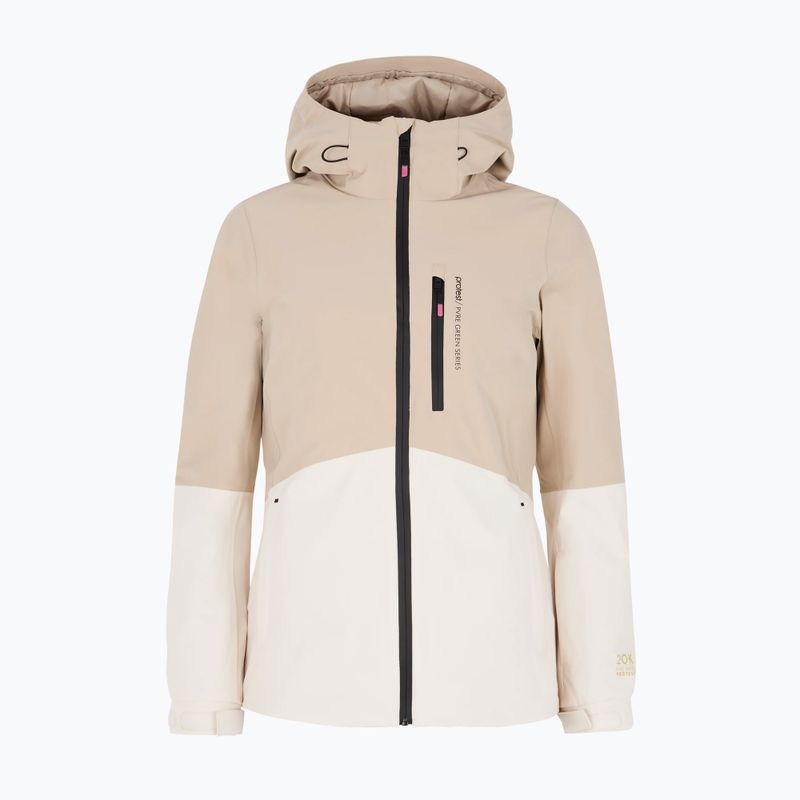 Kurtka snowboardowa damska Protest Prtdisk bamboobeige 9