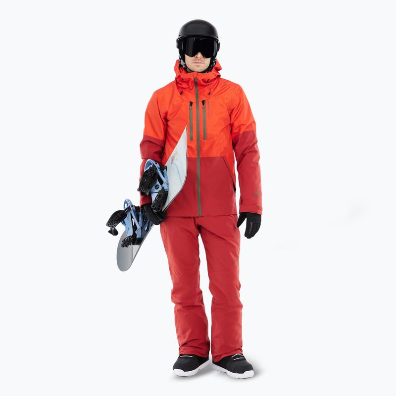 Kurtka snowboardowa męska Protest Prtbakie burnt orange 2