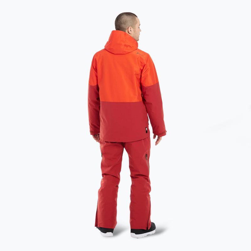 Kurtka snowboardowa męska Protest Prtbakie burnt orange 3