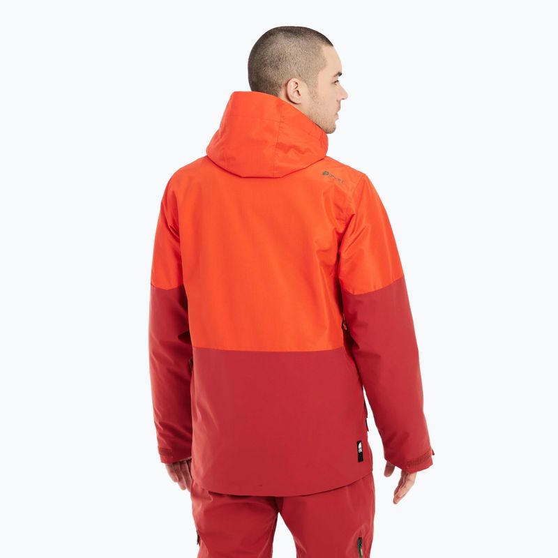 Kurtka snowboardowa męska Protest Prtbakie burnt orange 4