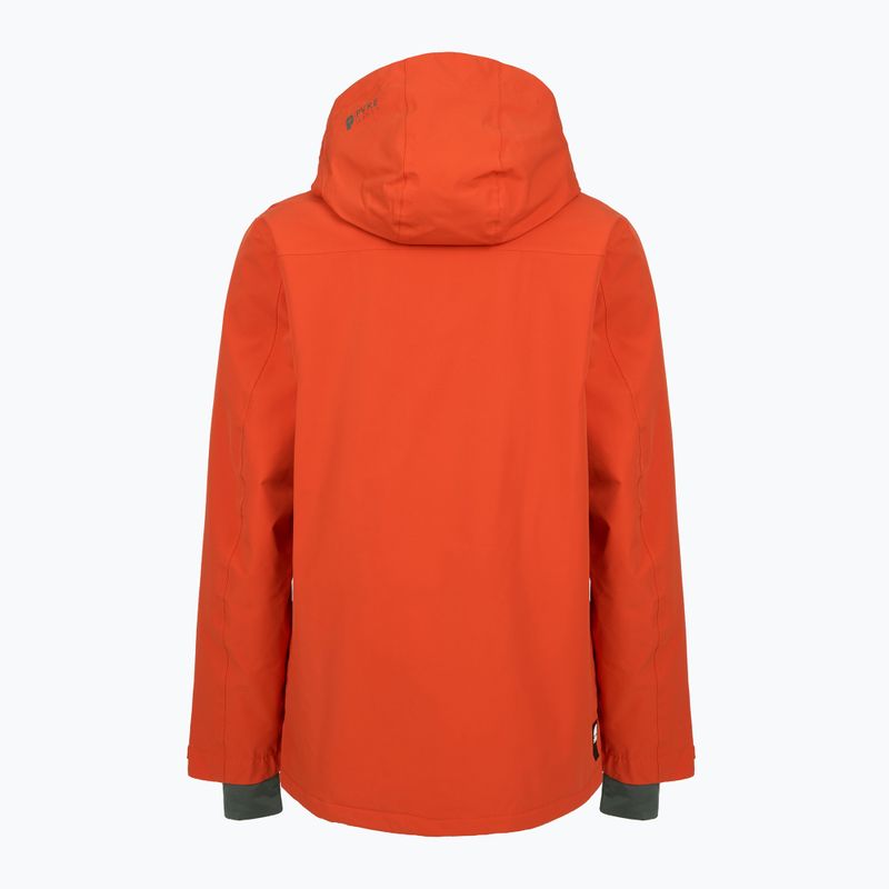 Kurtka snowboardowa męska Protest Prttimothy burnt orange 2